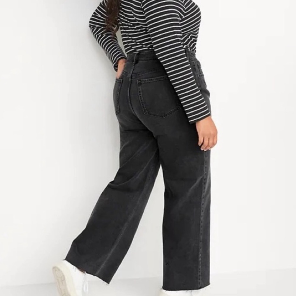 Old Navy Extra High Rise Wide Leg size 24 NWT
